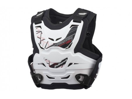 Protectie de piept POLISPORT PHANTOM MINI Alb