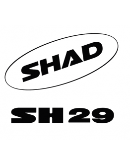 Stickere SHAD D1B291ETR Alb for SH29