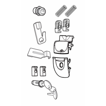 Locking system SHAD for SH34/SH33