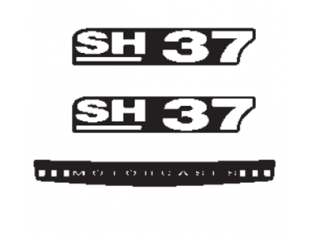 Stickers SHAD for SH37