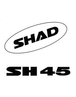 Stickere SHAD D1B451ETR Alb for SH45