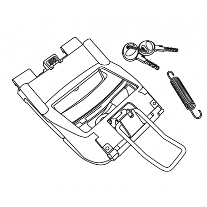 Locking system SHAD for SH45