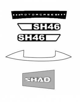 Stickere SHAD D1B461ETR for SH46