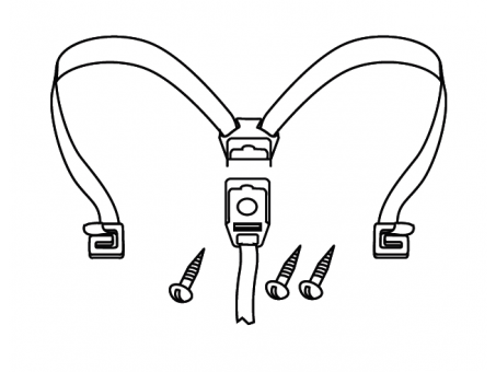 Flexible strap SHAD for SH50