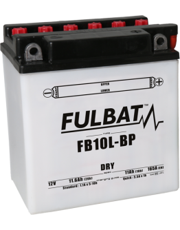 Baterie conventionala FULBAT FB10L-BP  (YB10L-BP) include electrolit