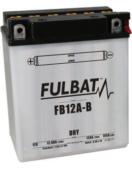 Baterie conventionala FULBAT FB12A-B  (YB12A-B) include electrolit