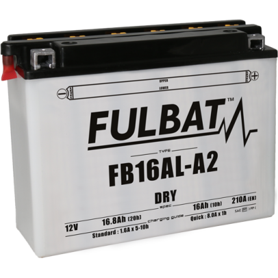 Baterie conventionala FULBAT include electrolit