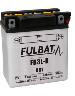 Baterie conventionala FULBAT FB3L-B  (YB3L-B) include electrolit