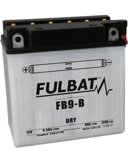 Baterie conventionala FULBAT FB9-B  (YB9-B) include electrolit