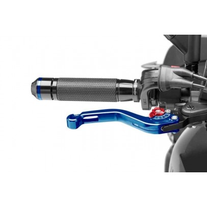 Brake lever without adapter PUIG standard blue/red