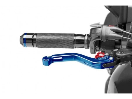 Brake lever without adapter PUIG standard blue/red