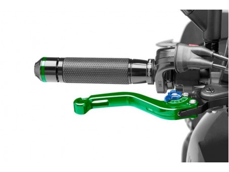 Brake lever without adapter PUIG standard green/blue