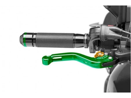 Brake lever without adapter PUIG standard green/gold