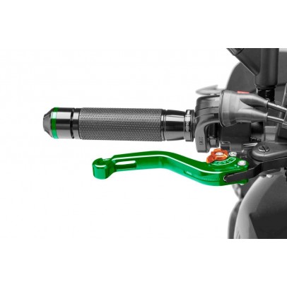 Brake lever without adapter PUIG standard green/orange