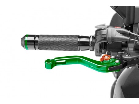 Brake lever without adapter PUIG standard green/orange