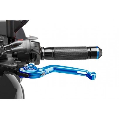 Clutch lever without adapter PUIG foldable blue/blue