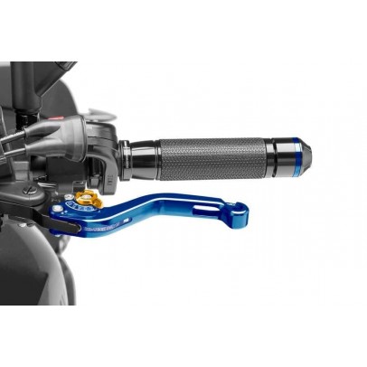 Clutch lever without adapter PUIG standard blue/gold