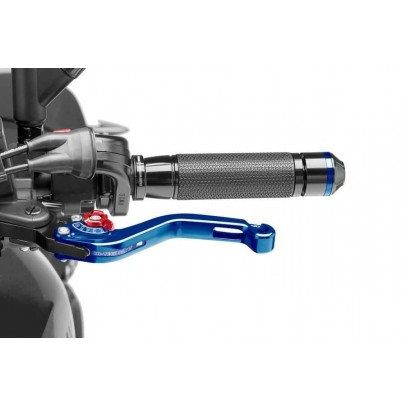 Clutch lever without adapter PUIG standard blue/red