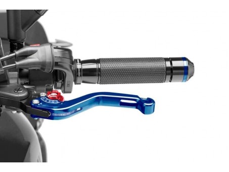 Clutch lever without adapter PUIG standard blue/red