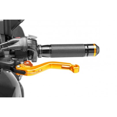 Clutch lever without adapter PUIG standard gold/orange