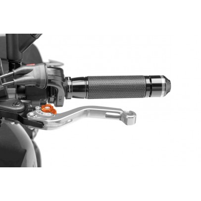 Clutch lever without adapter PUIG standard silver/orange