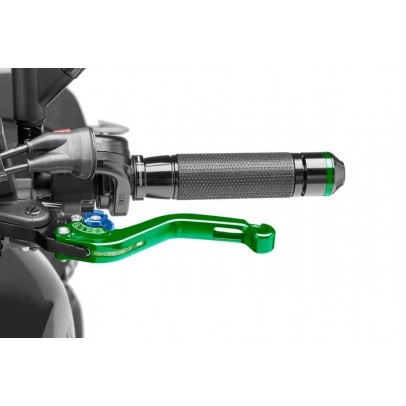 Clutch lever without adapter PUIG standard green/blue