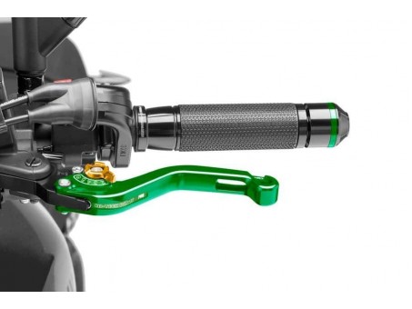 Clutch lever without adapter PUIG standard green/gold