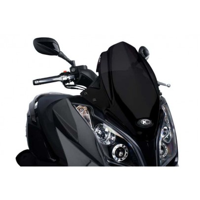 Windshield PUIG V-TECH LINE SPORT Negru