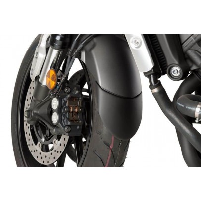 Front fender extension PUIG Negru