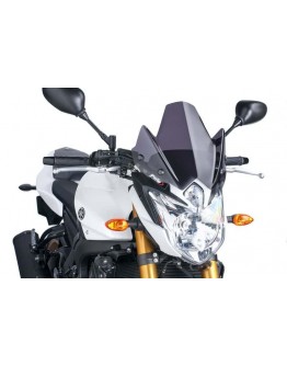 Parbriz PUIG NEW. GEN SPORT 5872F fumuriu inchis YAMAHA FZ8 10-16' YAMAHA FZ8 10-16'