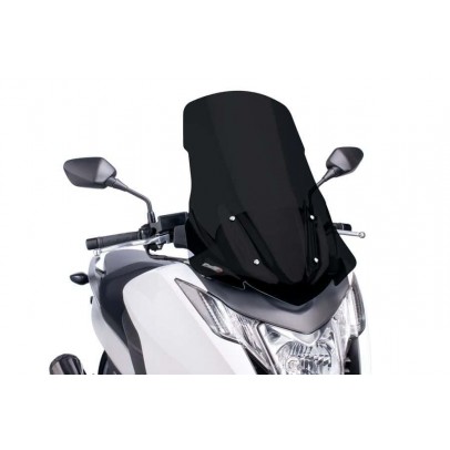 Windshield PUIG V-TECH LINE TOURING Negru