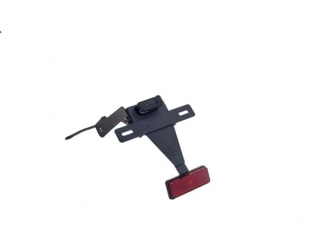 Adjustable license support PUIG Negru