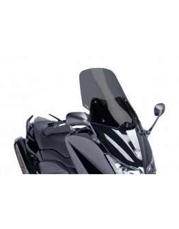 Parbriz PUIG V-TECH LINE TOURING 6260F fumuriu inchis YAMAHA TMAX 12-16 YAMAHA TMAX 12-16