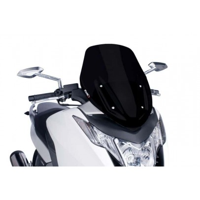 Windshield PUIG V-TECH LINE SPORT Negru