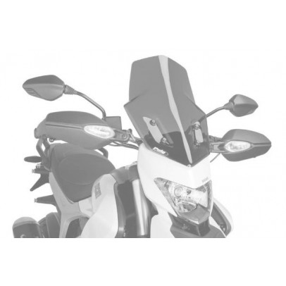 Windscreen PUIG TOURING Negru