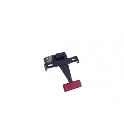 Adjustable license support PUIG Negru