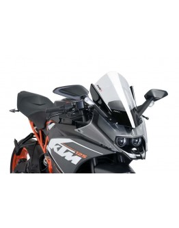 Parbriz PUIG RACING 7004W transparent NG KTM RC125/RC390 NG KTM RC125/RC390 NG KTM RC125/RC390