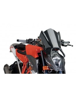 Parbriz PUIG NEW. GEN SPORT 7014C aspect carbon KTM 1290 SUPERDUKE R KTM 1290 SUPERDUKE R