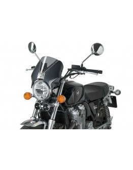 Parbriz PUIG RETROVISION 7594H aspect carbon fumuriu CB1100 15-16 CB1100RS/EX CB1100 15-16 CB1100RS/EX