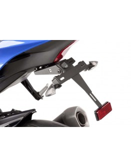 Suport numar ajustabil PUIG 7798N Negru YAMAHA YZF-R1 15'-17' YAMAHA YZF-R1 15'-17'