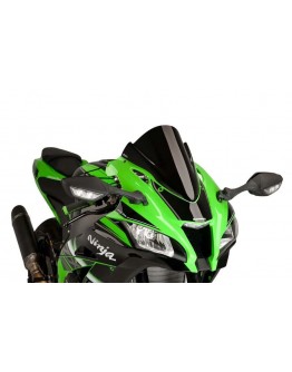 Parbriz PUIG RACING 8912C aspect carbon KAWASAKI ZX-10R KAWASAKI ZX-10R KAWASAKI ZX-10R