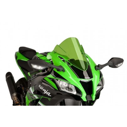 Windscreen PUIG RACING verde