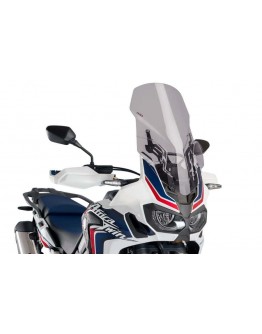 Parbriz PUIG TOURING cu SUPPORT + PROTECTION 9156H fumuriu AFRICA TWIN 16'-17' AFRICA TWIN 16'-17' AFRICA TWIN 16'-17'