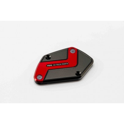 Brake tank cover PUIG Rosu