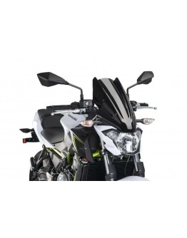 Parbriz PUIG NEW. GEN TOURING 9369N Negru KAWASAKI Z650 KAWASAKI Z650