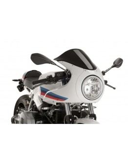 Parbriz PUIG RACING 9402N Negru BMW R NINE T RACER BMW R NINE T RACER BMW R NINE T RACER