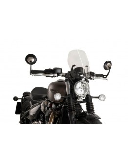 Parbriz PUIG NEW. GEN TOURING 9437W transparent TRIUMPH BONNEVILLE BOBBER TRIUMPH BONNEVILLE BOBBER