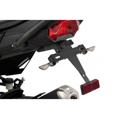 Adjustable license support PUIG Negru