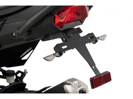 Adjustable license support PUIG Negru