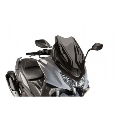 Windshield PUIG V-TECH LINE SPORT dark smoke